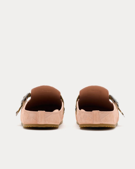 Burberry Urchin Suede Flora Clogs - 5
