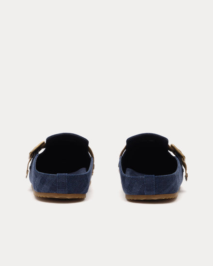 Burberry Urchin Denim Navy Clogs - 3