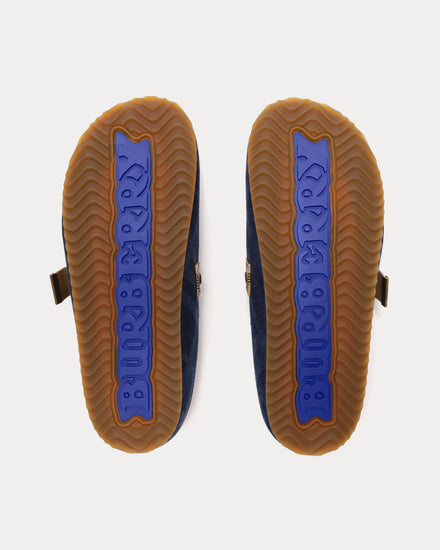 Burberry Urchin Denim Navy Clogs - 4