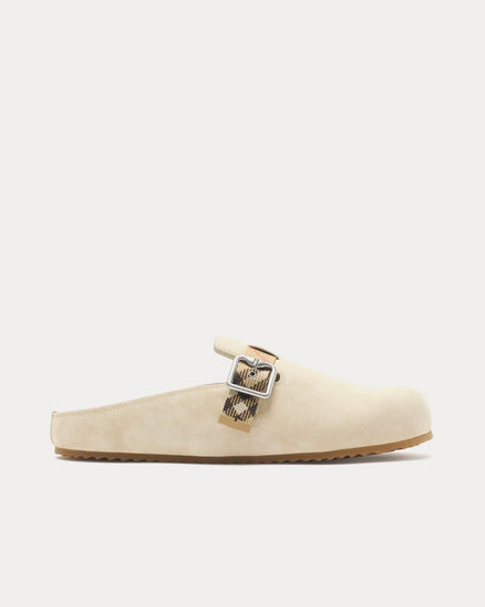Burberry Urchin Suede Bake Clogs - 1