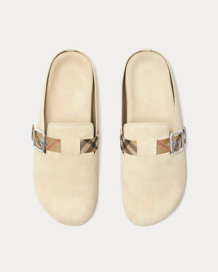 Burberry Urchin Suede Bake Clogs - 2