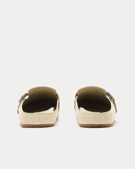Burberry Urchin Suede Bake Clogs - 4