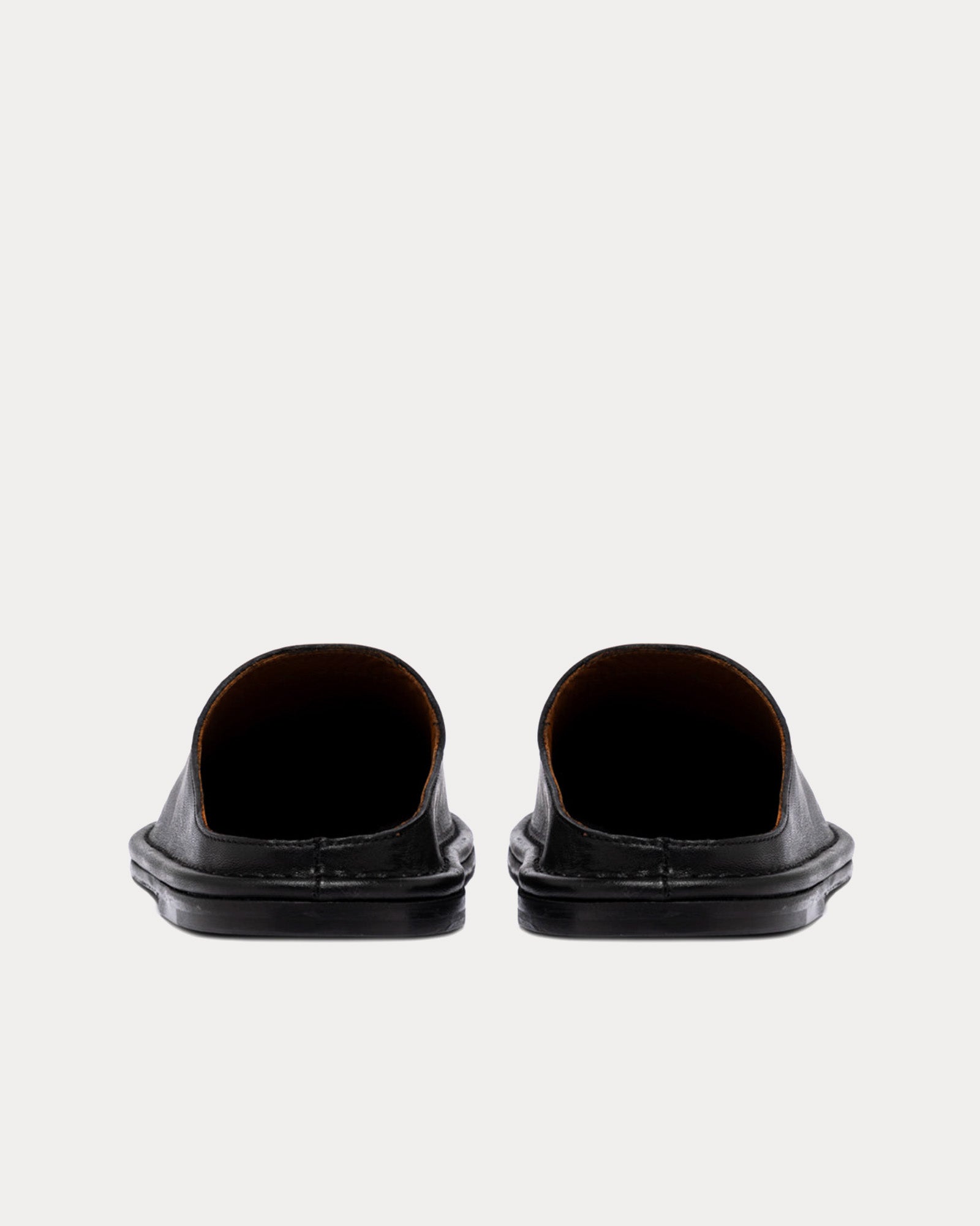 Buttero - Capalbio Leather Black Mules