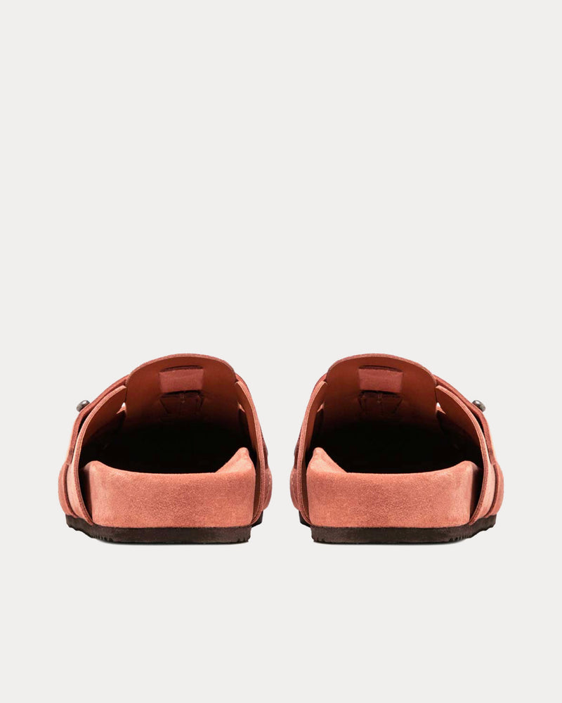 Buttero Glamping Suede Tan Mules - 3