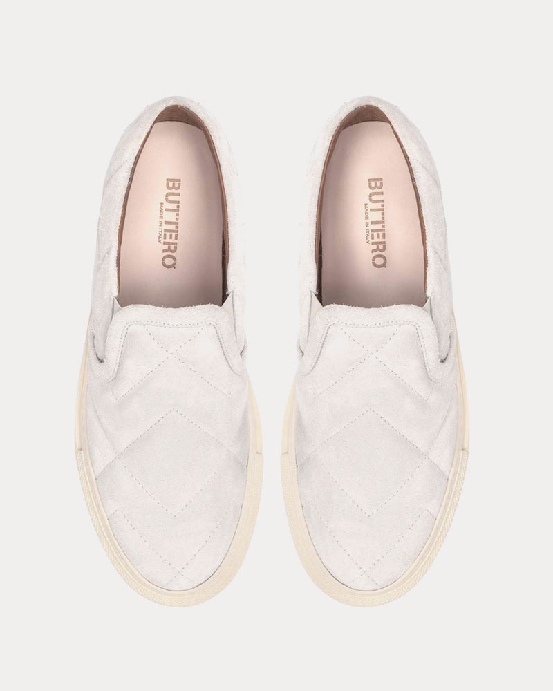 Buttero Tanino Suede Lamb Slip On Sneakers - 2