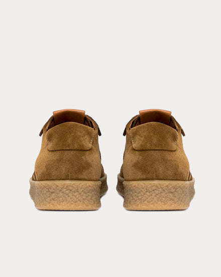 Buttero Crespo Curry Yellow Suede Low Top Sneakers - 4