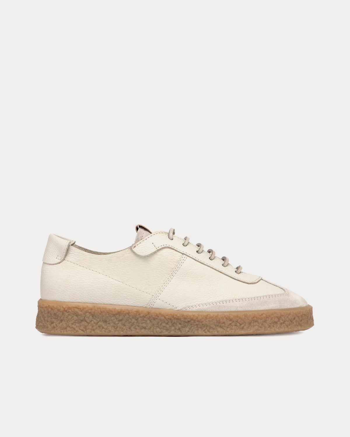 Buttero - Crespo Leather White Low Top Sneakers