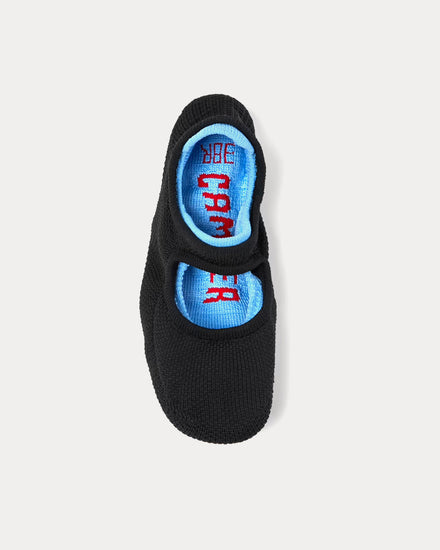 Camper Right Niko Black / Blue Slip Ons - 2
