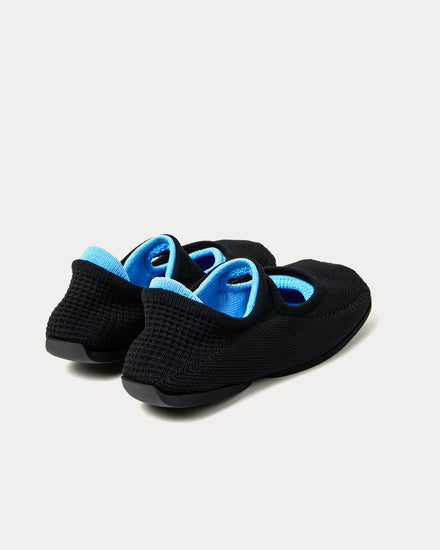 Camper Right Niko Black / Blue Slip Ons - 4