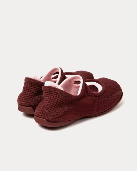 Camper Right Niko Burgundy Slip Ons - 3