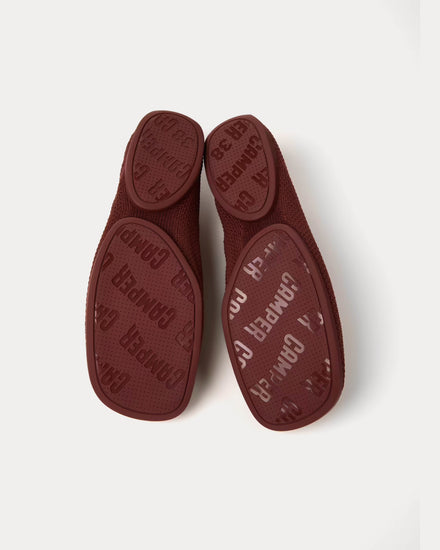 Camper Right Niko Burgundy Slip Ons - 4
