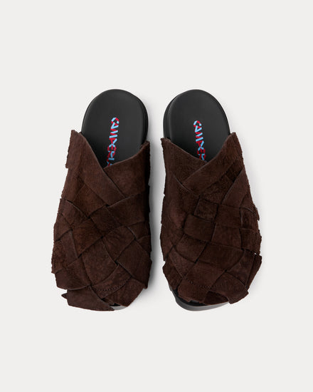 Camper Brutus Nubuck Brown Sandals - 2