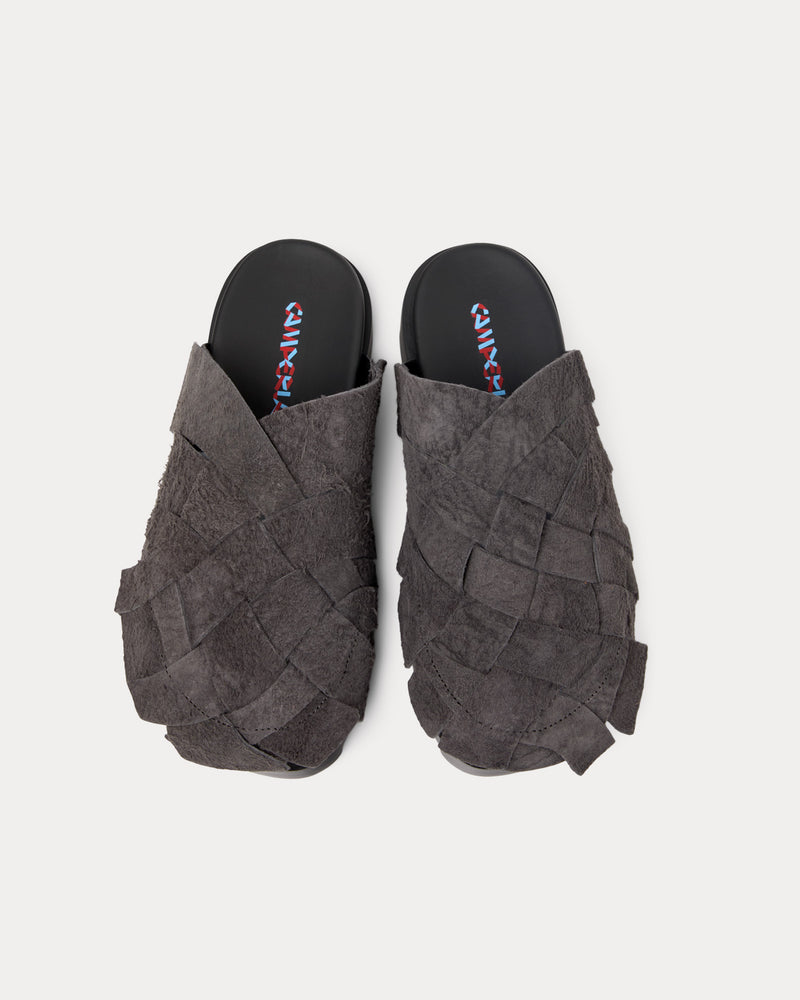 Camper Brutus Nubuck Grey Sandals - 2