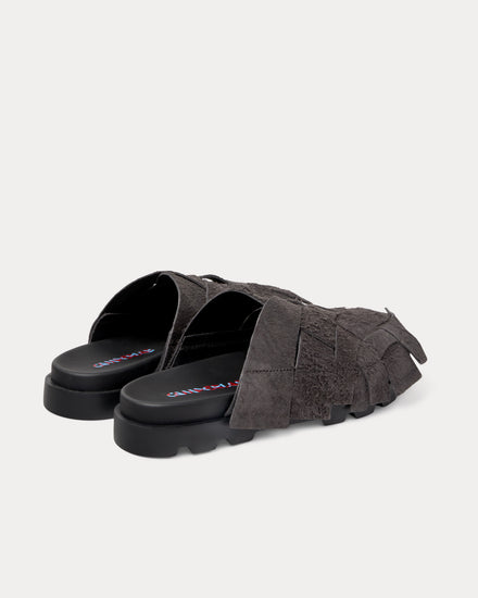 Camper Brutus Nubuck Grey Sandals - 3