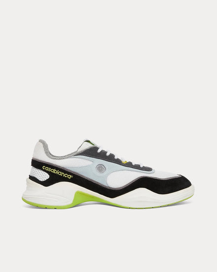 Casablanca Court Championship White / Green Low Top Sneakers - 1
