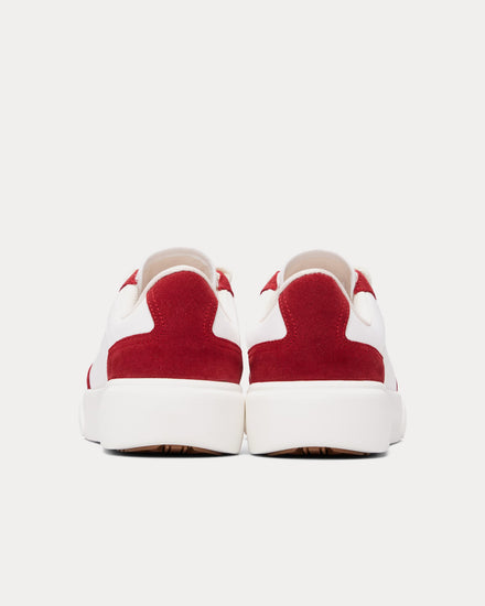 Casablanca Del Mar White / Burgundy Low Top Sneakers - 4