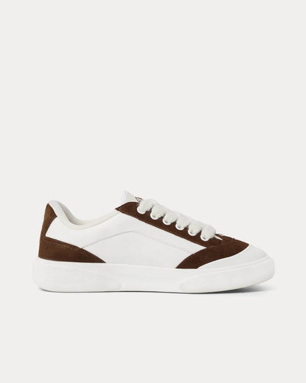 Casablanca Del Mar White / Brown Low Top Sneakers - 1