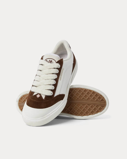 Casablanca Del Mar White / Brown Low Top Sneakers - 2