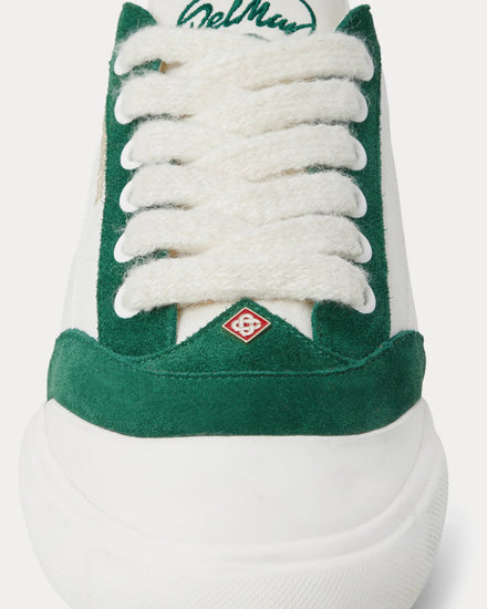 Casablanca Del Mar White / Green Low Top Sneakers - 5