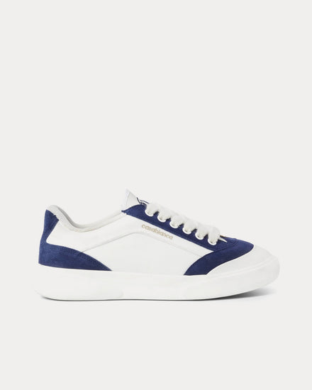Casablanca Del Mar White / Navy Low Top Sneakers - 1