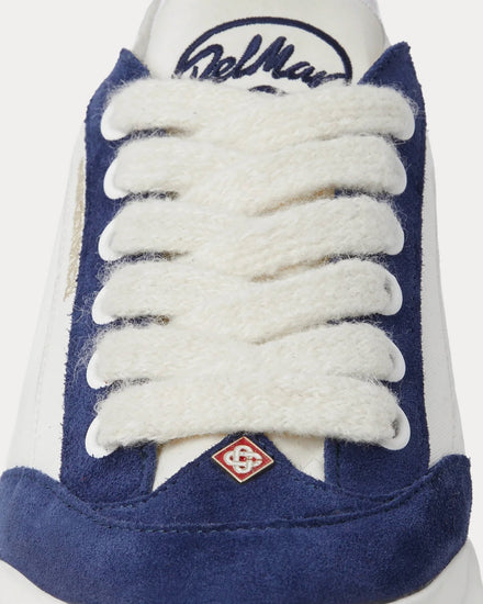Casablanca Del Mar White / Navy Low Top Sneakers - 5