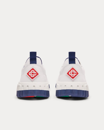 Casablanca The Court White / Navy Low Top Sneakers - 3