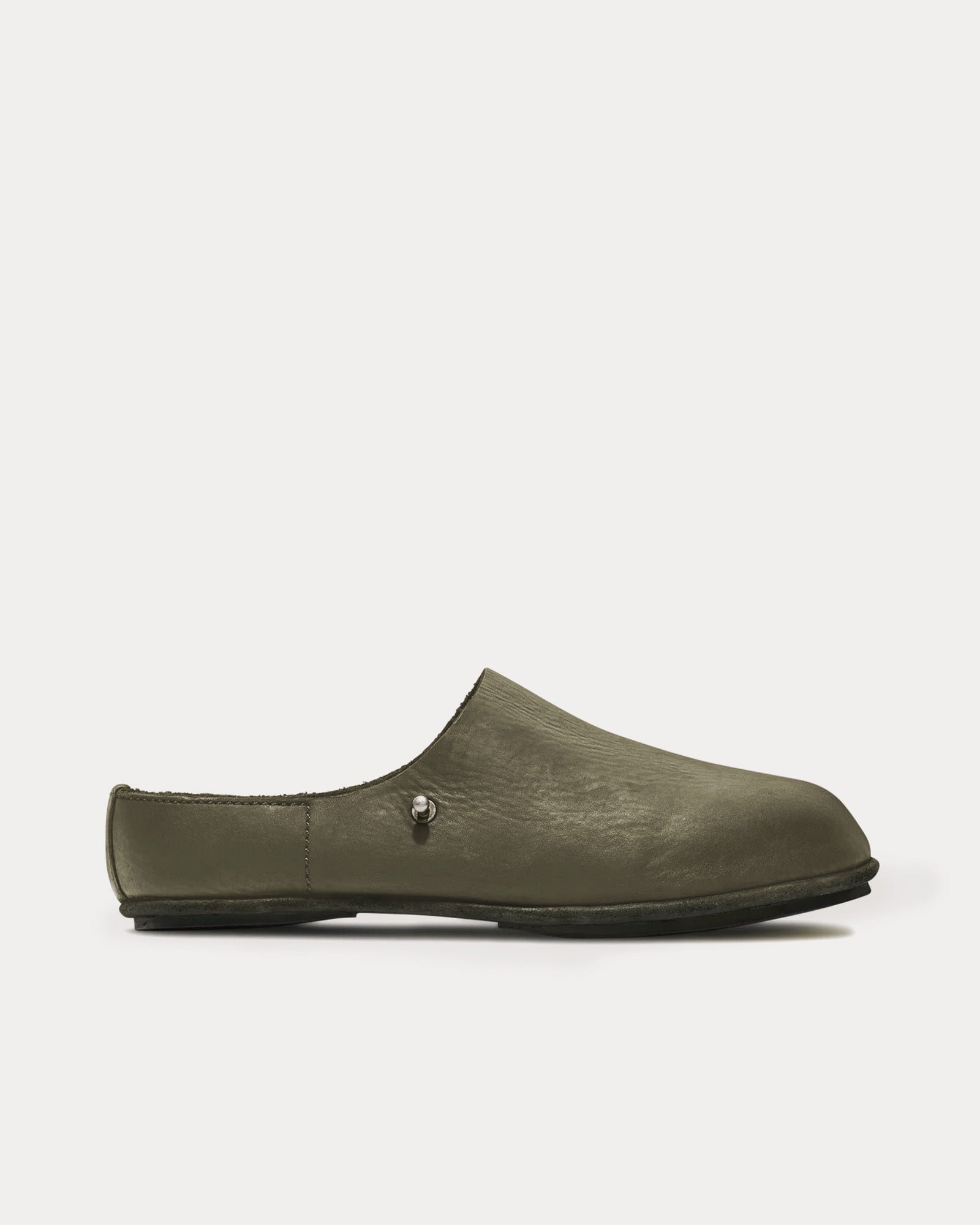 Casey Casey x Guidi Unisex Leather Khaki Clogs