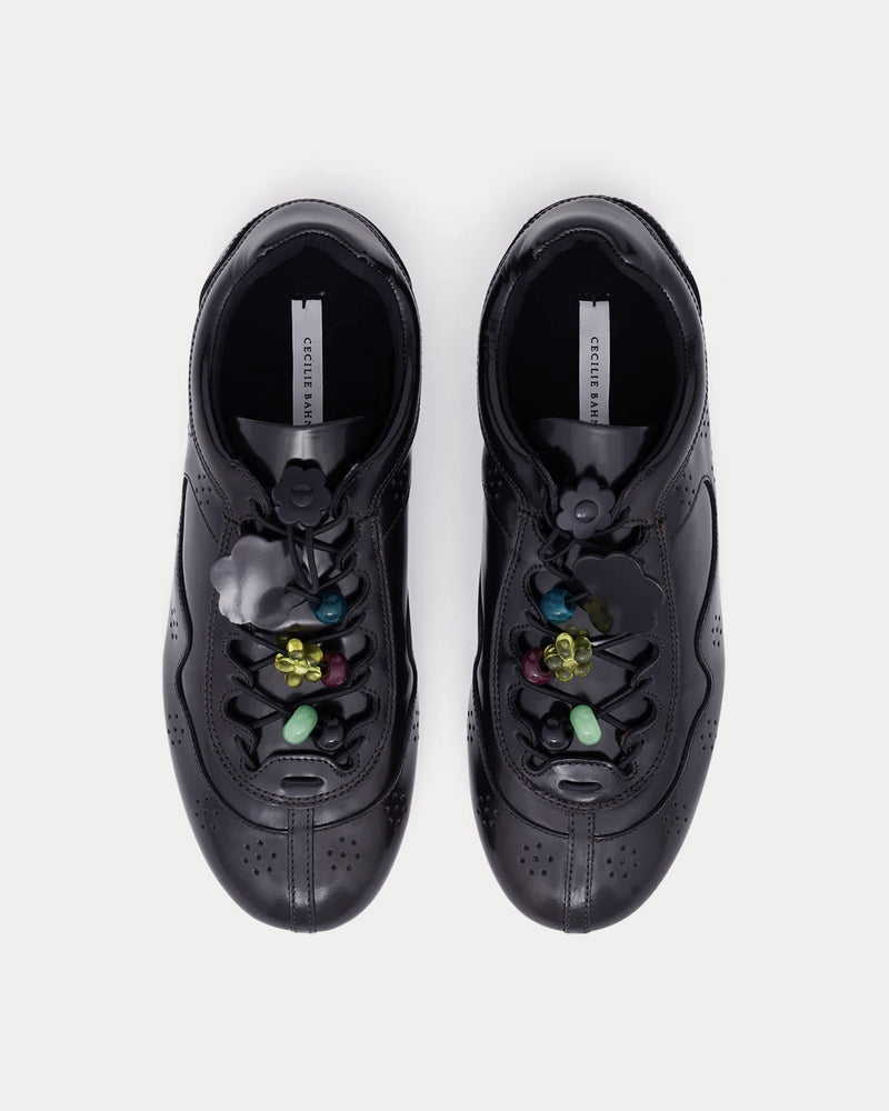 Cecilie Bahnsen Blaise Black Low Top Sneakers - 2