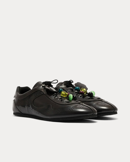 Cecilie Bahnsen Blaise Brown Low Top Sneakers - 3