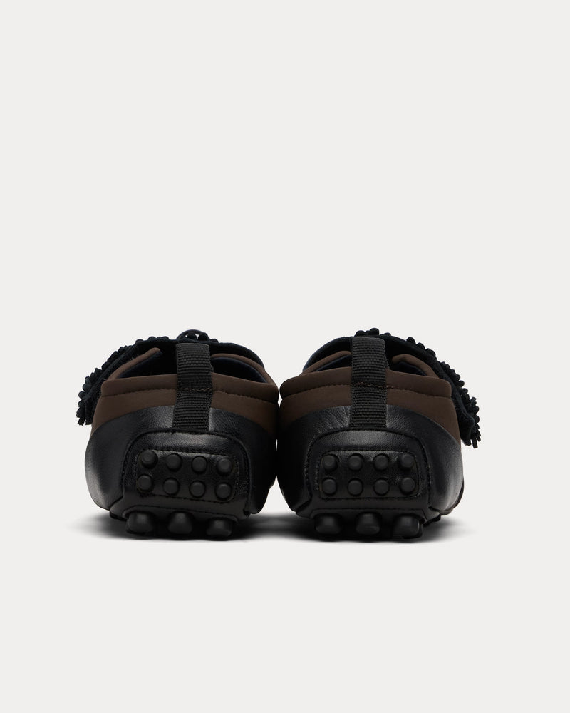 Cecilie Bahnsen Bess Mary Jane Brown Slip ons - 3