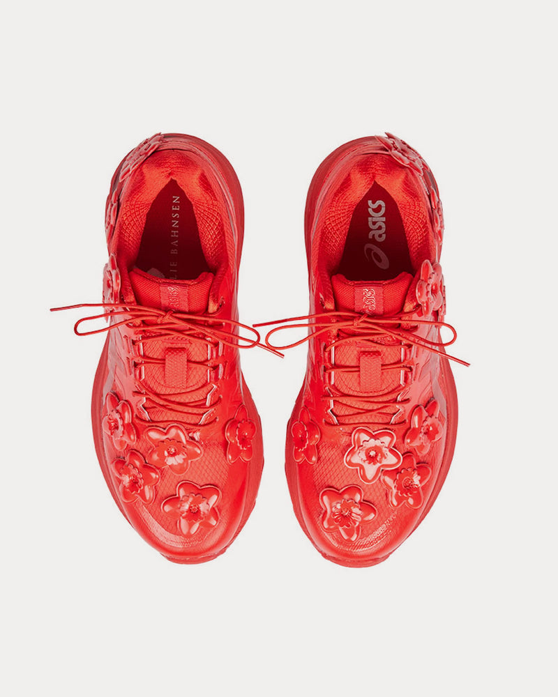 Asics x Cecilie Bahnsen Gel-Terrain Red Low Top Sneakers - 2