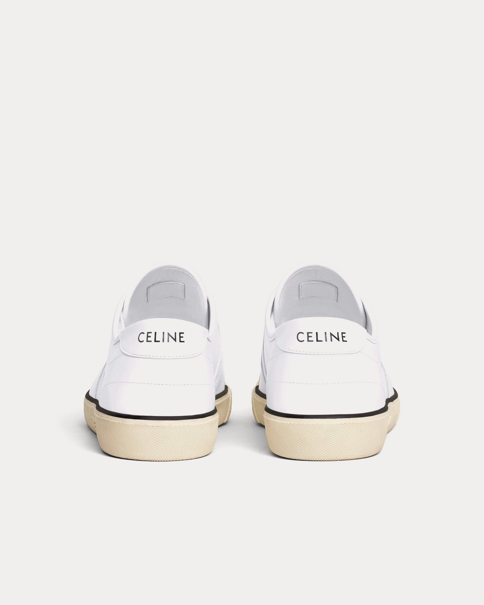 Celine - AS-01 Alan Calfskin Optic White Low Top Sneakers