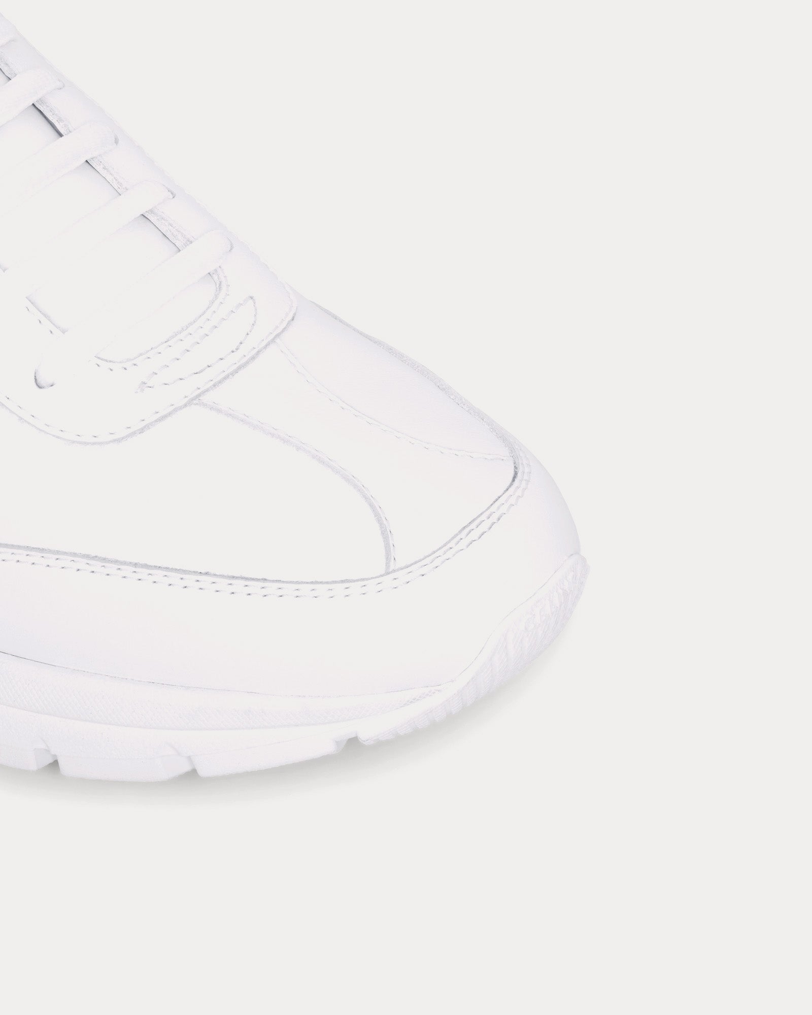Celine - CR-01 Runner Optic White Low Top Sneakers