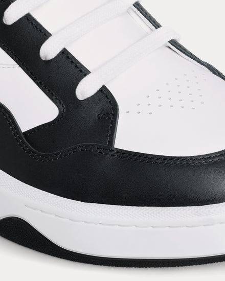 Celine CT-06 Calfskin Optic White / Black High Top Sneakers - 2