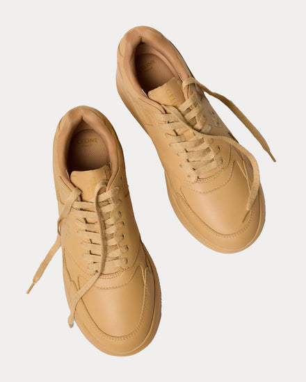 Celine Rocker Tumbled Calfskin Orme Low Top Sneakers - 2