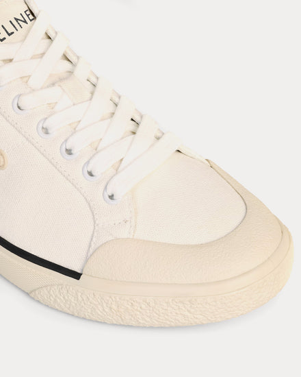 関税込 CELINE ALAN SNEAKERS WITH TRIOMPHE IN Canvas CELINE ALAN SNEAKERS WITH TRIOMPHE IN CANVAS - | CELINE