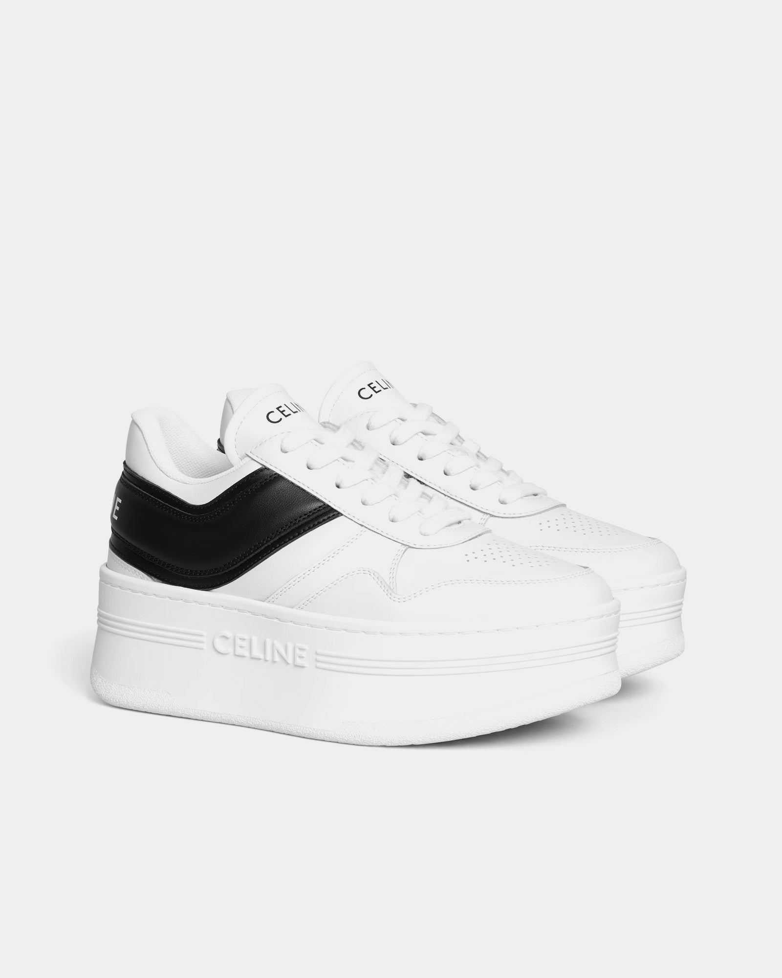 Celine Women's Block Sneakers White