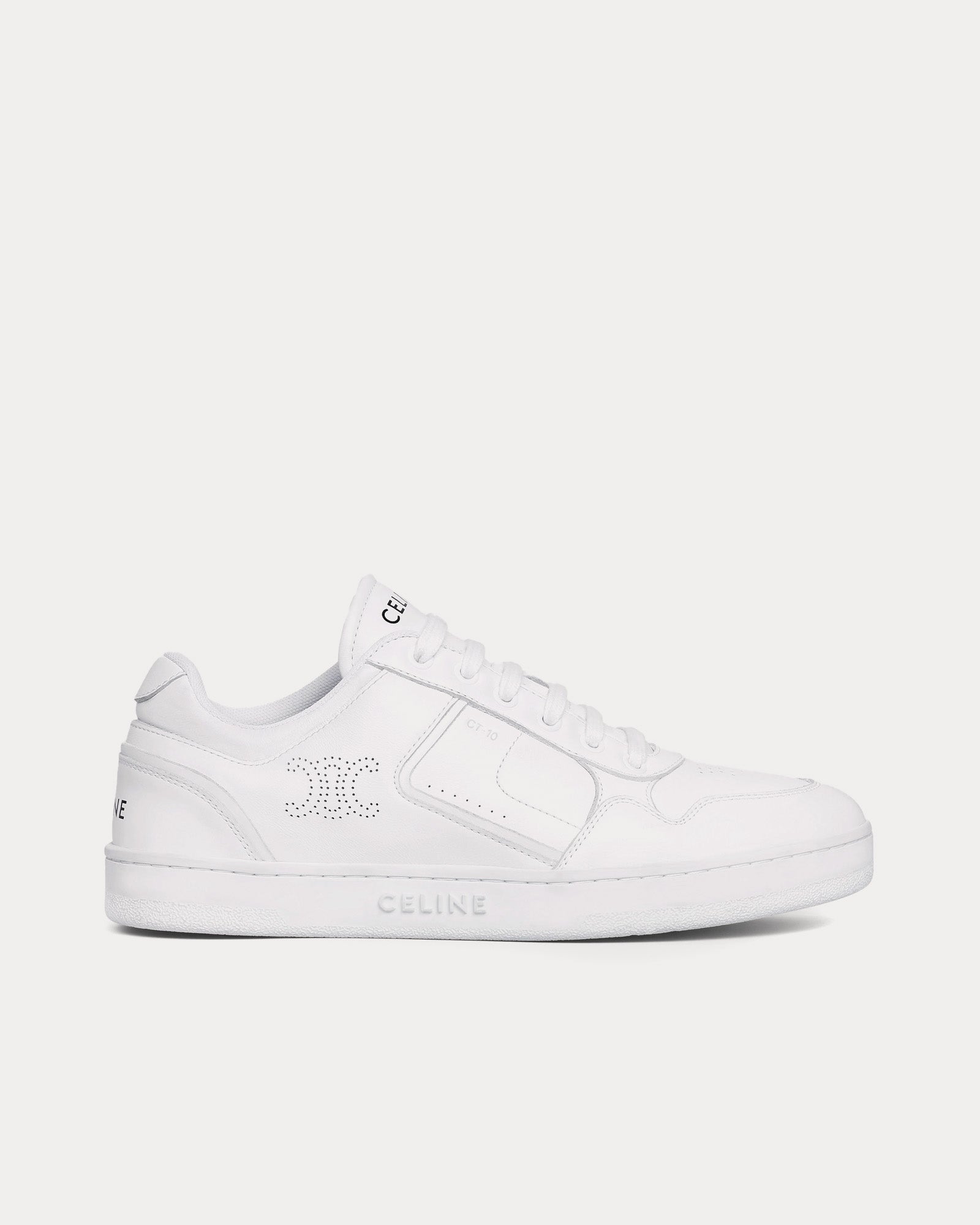 Celine White Low Top Sneakers
