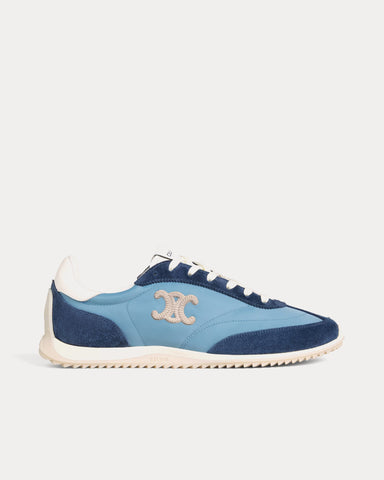 Celine Racer Denim Blue / Navy Low Top Sneakers