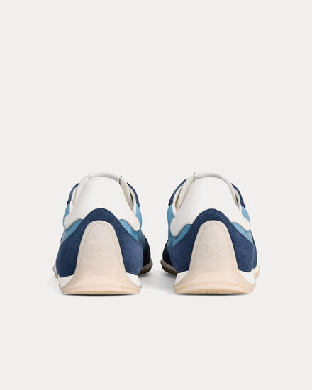 Celine Racer Denim Blue / Navy Low Top Sneakers - 3