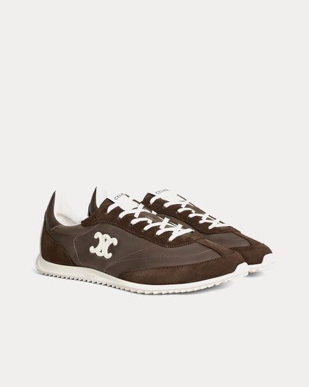 Celine Racer Khaki / Ecru Low Top Sneakers - 2