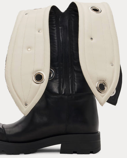 Charles Jeffrey LOVERBOY Banana Moggies Black Boots - 4