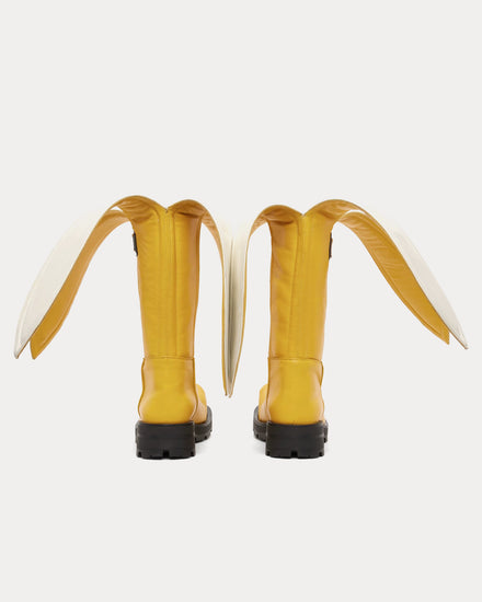 Charles Jeffrey LOVERBOY Banana Moggies Yellow Boots - 3