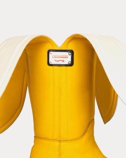 Charles Jeffrey LOVERBOY Banana Moggies Yellow Boots - 4