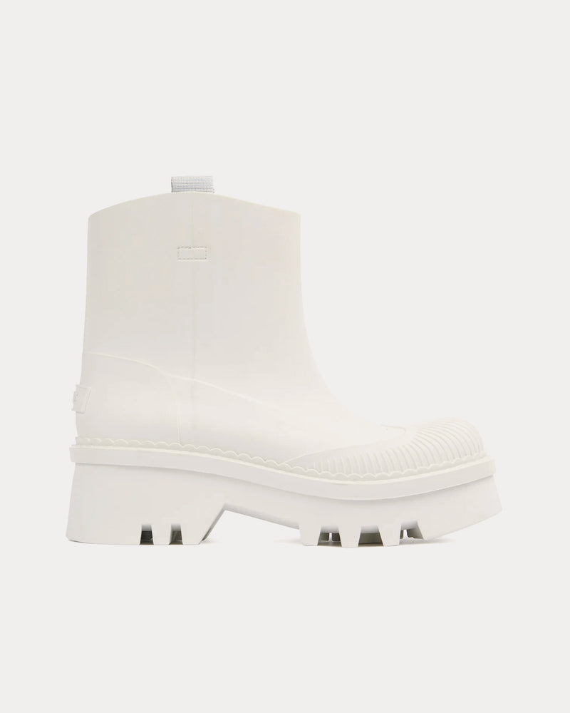 Chloé ホワイト レインシューズ Chloé Women's Raina Rain White Boots