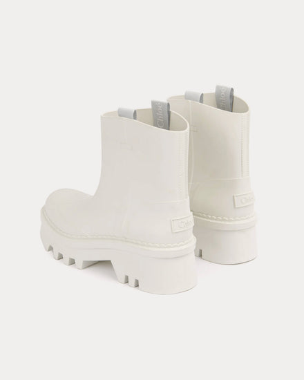 Chloé Women's Raina Rain White Boots