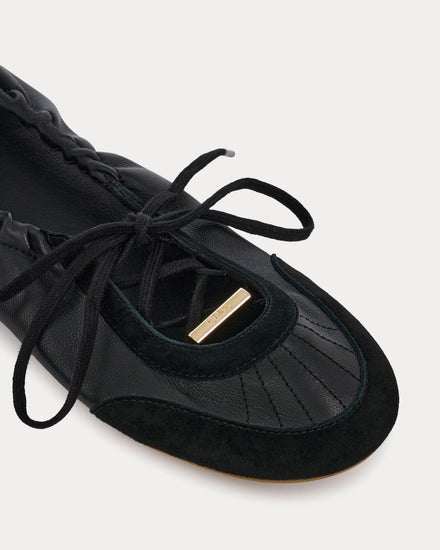 Chloé Kick Ballerina Black Slip Ons - 4