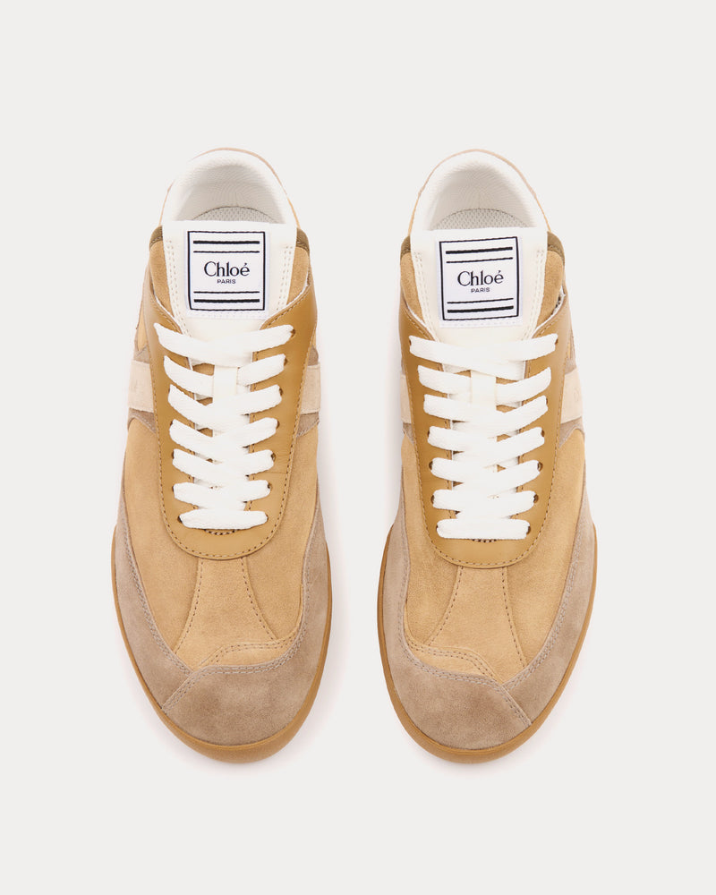 Chloé Chloé Kick Bleached Khaki Low Top Sneakers - 2