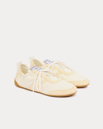 Chloé Kick Buttercream Low Top Sneakers - 3