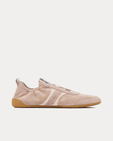Chloé Kick Greyish Taupe Low Top Sneakers - 1